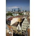 thumbnail image 2 of Zuckerman, Jim 13x18 White Modern Wood Framed Museum Art Print Titled - Estonia, Tallinn View of city, 2 of 4