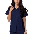 thumbnail image 2 of Adar Universal Women's Scrub Set ? Snap Front Scrub Top and Multi Pocket Scrub Pants, 2 of 7