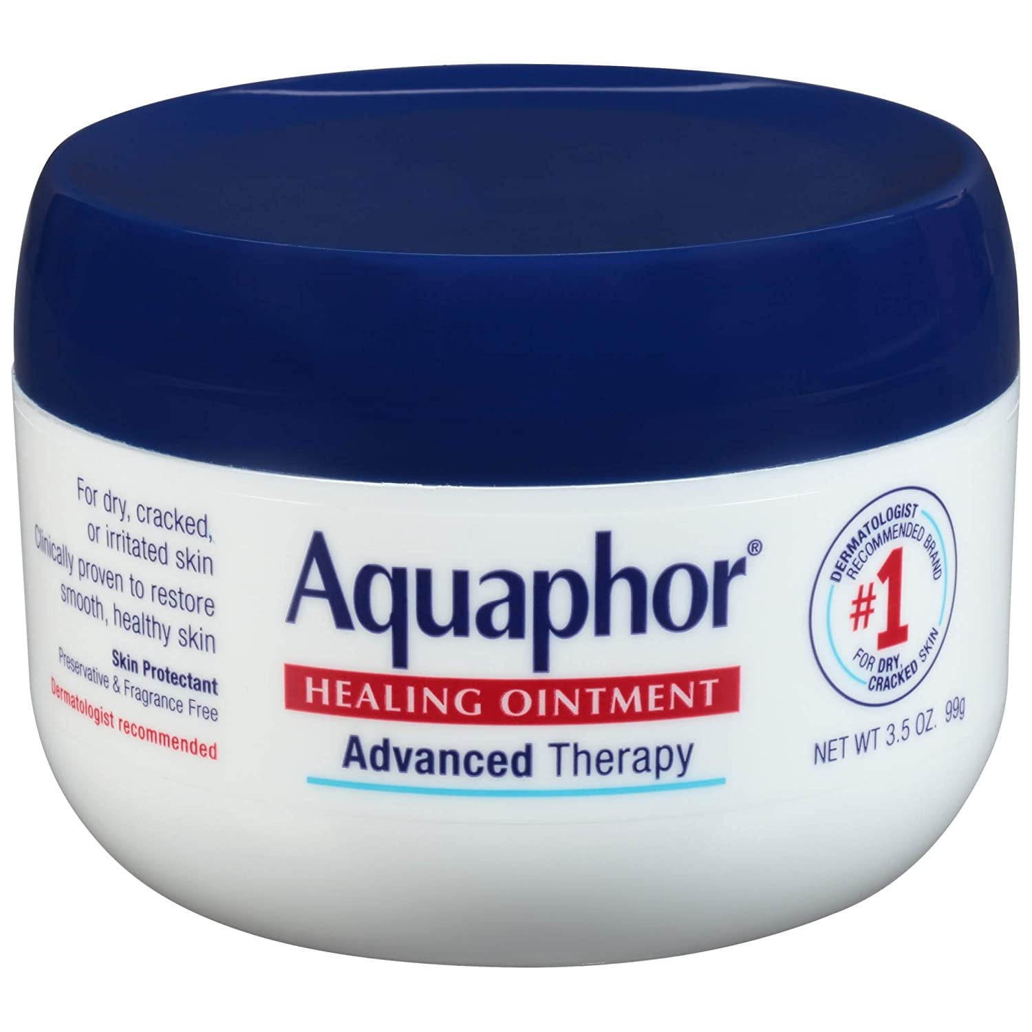 Aquaphor Healing Ointment, Advanced Therapy, Jar, 3.75 Oz