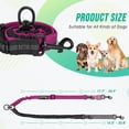 thumbnail image 6 of Two Dog Lead, 2 in 1 Adjustable Strap and Shock Absorbing Bungee No Tangle Dual Training Splitter fit all size, 6 of 7
