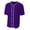 PURPLE, variant on NB4184 Youth Short Sleeve Full Button Baseball Jersey - Graphite - L