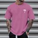 thumbnail image 2 of Playeras Algodon Para Hombre Y Mujer, Camisetas Casuales De Verano Para Niños Y Niñas, Camiseta Deportiva De Manga Corta De Color Sólido Con Abertura, 2 of 4