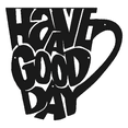 thumbnail image 1 of Cuadro Decorativo de Metal con Diseño have good day Chico, 1 of 4