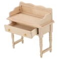 thumbnail image 1 of Muebles De Casa De Muñecas Modelo En Miniatura Escritorio De Madera ANGGREK, 1 of 8