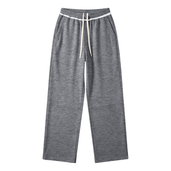XINPING Khaki Pants for Men 32x34 Straight Fit Cargo Casual Pants Elastic Waist Athletic Jogger with Pockets Golf Running Gym