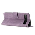 thumbnail image 4 of Wallet Case for Google Pixel 7a, Premium PU Leather Flip Case Card Slots Holder, Luxury Kickstand Function Book Folding Folio Cover with Wrist Strap for Google Pixel 7a, Purple, 4 of 12