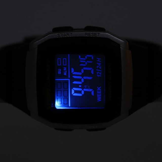 Outdoor Sports Watch, Sport Digital Watch, Multifunction Shockproof Waterproof Retro Classic Digital Chronograph Watch For Students Men