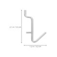 thumbnail image 2 of SOPOTUTU V-Shaped Iron Pegboard Accessories 25Pcs For Tool Organization In Industrial Environments, 2 of 8