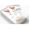 thumbnail image 4 of Inkdotpot 50Prediction CardsFor Baby Shower Game Fox Jungle Animals Party Supplies Fun Baby Shower Game Favors, 4 of 5