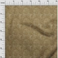 thumbnail image 2 of oneOone Polyester Lycra Brun Tissu Floral Bloc Robe Tissu Tissu Imprimé par la Cour 56 Pouces de Large, 2 of 4