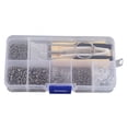 thumbnail image 1 of Kit de Réparation de Monture de Lunettes, Ensemble de Vis de Monture de Lunettes, Kit de Vis de Lunettes, Kit de Réparation de Vis de Lunettes, Clarté Remarquable, 1 of 6