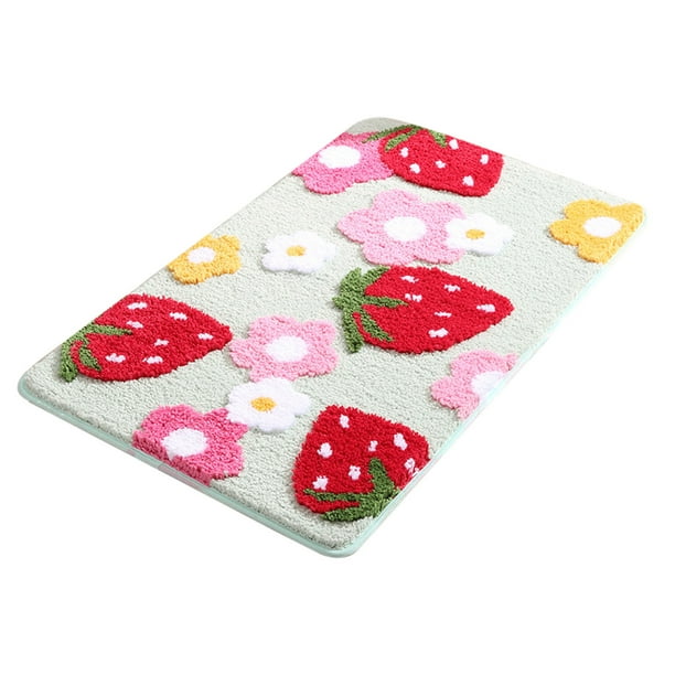 Price cut Cute Cartoon Girl Heart Bathroom Absorbent Floor Mat Bathroom Non Slip Foot Mat