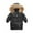 Multicolor, variant on AnuirheiH Thicken Plush Warm Kids Down Coat Winter Hooded Long Boys Girls Cotton Down Jackets Outerwears Children Clothing