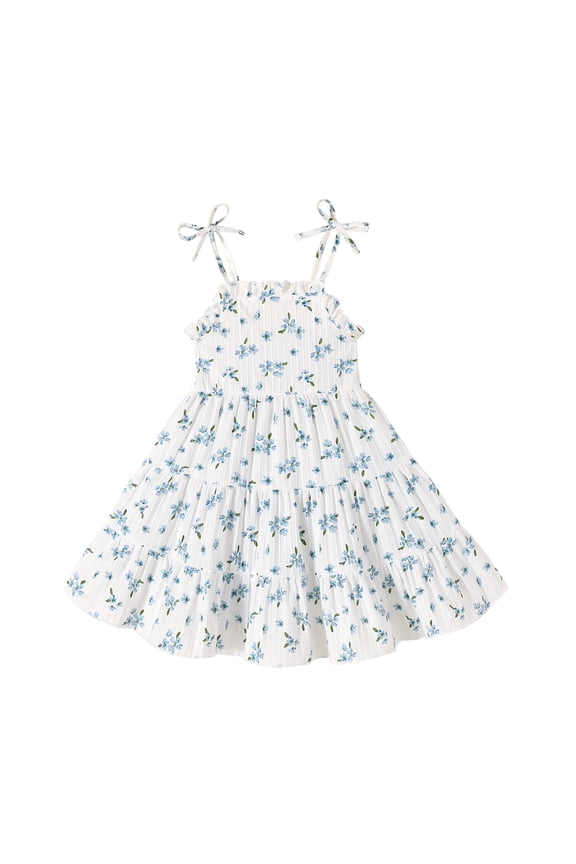 Baby Girl Dress Kid Sleeveless Sling Princess Beach Dresses Summer Clothes for 2-3T