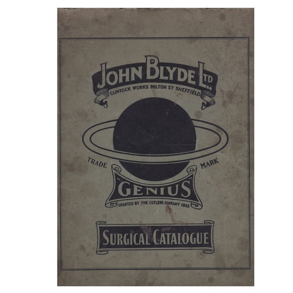 John Blyde Ltd Surgical Catalgue: Partial - scissors and scalpels, (Paperback)