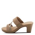thumbnail image 4 of Patrizia Women's DEVORAH Slide Cross Over Heeled Sandals Taupe EU 40 / US 9, 4 of 5