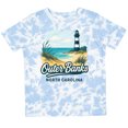 thumbnail image 3 of Inktastic Outer Banks North Carolina Beach Scene Boys or Girls Toddler T-Shirt, 3 of 5