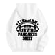 thumbnail image 4 of MHFRRA Sudadera con Capucha Informal para Hombre, Estilo Holgada, con Estampado, para El Día Del Partido de Fútbol, Cómoda y Cálida para Uso Diario En Otoño E Invierno Blanco, 4 of 4