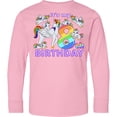 thumbnail image 3 of Inktastic It's My 8th Birthday Unicorn Long Sleeve Youth T-Shirt, 3 of 5