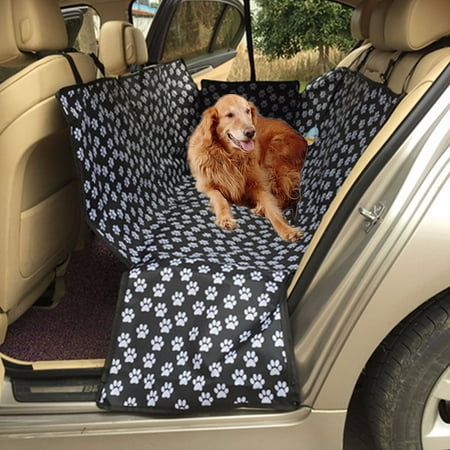 waterproof pet car seat cover dog mat cushion rear back seat