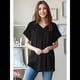 thumbnail image 3 of Blusas de Corta para Mujer Negras L, 3 of 6