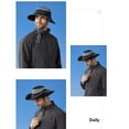 thumbnail image 3 of tamizeot Polyester Waterproof Packable Sun Hat For Men Lightweight Fishing Hiking Hat Waterproof Packable A, 3 of 6