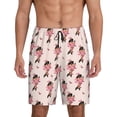 thumbnail image 1 of Fotbe Dachshund Dog Heart Pantalones Cortos de Pijama para Hombre, Ropa de Dormir, Pantalones de Pijama Cortos para Hombre-Large, 1 of 6