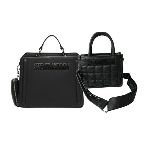Combo de Bolsas prara Dama Steve Madden Bevelyn Biniko Black