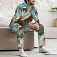 thumbnail image 7 of Goofa Fresh Coconut Splash for 2-piece Loungewear Set Men’s Sleepwear Set Soft PJs Cozy loungewear Comfy Sleep Set Winter Pajamas-XX-Large, 7 of 7