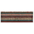 thumbnail image 6 of Yayeee Kitchen Valance Rod Pocket 54" x 18" Living Room Window Curtain, Tribal Geometric, 6 of 6