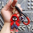 thumbnail image 4 of Wholesale Spider-Man Keychain Spiderman Action Figure Anime Spider Man Keyring Backpack Pendant Bag Car Key Ring Kid Model Toy, 4 of 7