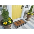 thumbnail image 2 of A1HC First Impression Rubber and Coir Albena 24" X 36" Bronze Finished Heavy Duty Monogrammed Doormat, 2 of 8