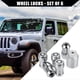 thumbnail image 3 of 82215711 Wheel Lock Locking Lug Nut Kit with Key for JL 2018-2024 2020-2024, 3 of 5