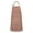 Brown and Red, variant on Brown Christmas Gingerbread and Drink Apron-Garden Aprons for Women with Pockets-Cotton Linen Waterproof Kitchen Cooking Gardening Aprons Adjustable for Kitchen,Cooking,BBQ and Salon 32"x27"