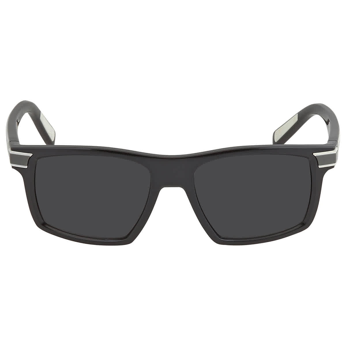 Dolce and Gabbana Dark Gray Rectangular Men's Sunglasses DG6160 501/