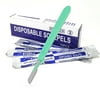 Disposable Scalpels #16, 10/bx Carbon Steel Blades, Plastic Handle