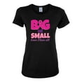 thumbnail image 2 of Wild Bobby, Big or Small Save Them All Womens Breast Cancer Awareness Graphic T-Shirt, 2 of 2