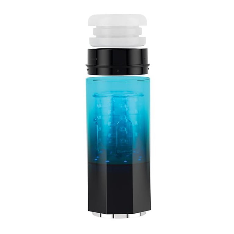 water filled male masturbator Irrigation Type Curling Male Masturbators Vagina Real Pussy,can Add Ice  Water or Hot Water Sex Toys Products for Men main image 1