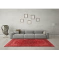 thumbnail image 3 of Ahgly Company Indoor Rectangle Medallion Red Traditional Area Rugs, 7' x 10', 3 of 4