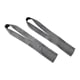 thumbnail image 4 of 2 correas de levantamiento de pesas para hombres y mujeres, correas de muñeca con agarre de mano, correas de peso muerto para Gris oscuro, 4 of 9