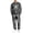 A253 Grey, variant on Yuncity Mens 2 Piece Outfits Halloween Skeleton Print Sweatshirts Without Cap Long Sleeve Crewneck Casual Sets For Holiday Festivities Sweatsuit Comfort Tracksuit Size L Black