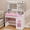 Type B, variant on Satifur Modern LED Vanity Desk with Charging Station & Storage, White Makeup Table for Bedroom