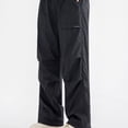 thumbnail image 6 of CPNG Teenagers Kids Boy's Autumn and Winter Hiking Pants Youth Fleece Lined Thickened Warm Windproof and Waterproof Trousers(Black,11-12 Years), 6 of 8