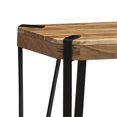 thumbnail image 4 of Alaterre Ryegate Natural Live Edge Solid Wood with Metal End Table in Natural, 4 of 6