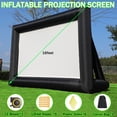 thumbnail image 3 of Pantalla inflable para proyector de cine Staelea de 16 pies con bolsa de transporte, 3 of 8