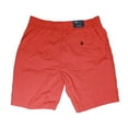 thumbnail image 2 of Tommy Hilfiger Mens Seersucker TH Flex Flat Front Shorts (Medium, Blood Orange), 2 of 2