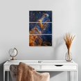 thumbnail image 2 of Elephant Stock Pillars Of Creation Ii Wall Art - Vertical Multi Panel Canvas - Living Room Wall Decor - Astronomy & Space Multi Panel - Blue And Black Decor By Nasa - 14" x 23", 2 of 4