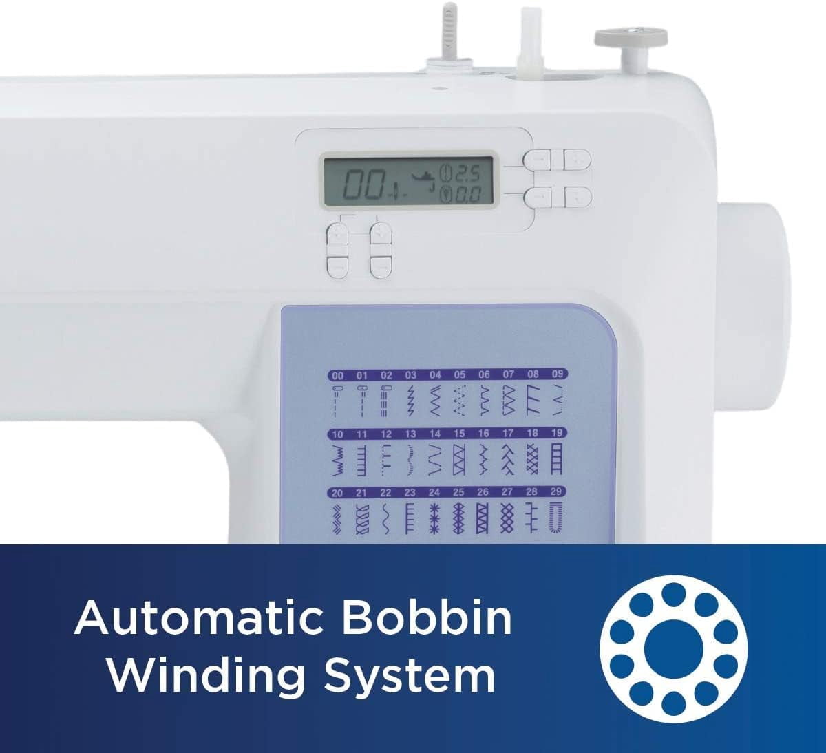 Brother CS5055 Computerized Sewing Machine With Premium Thread, Pre-Wound Bobbins and Sewing Machine Needles