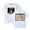White, variant on Bailey Zimmerman DNSR Cover T-Shirt Women Men Casual Crewneck Short Sleeve Fashion Tee