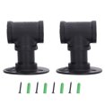 thumbnail image 1 of 2Pack Wall Mounted Wine Bottle Rack Wine Hanging Holder Water Pipe Design with Mounting Screw for Storage, 1 of 7